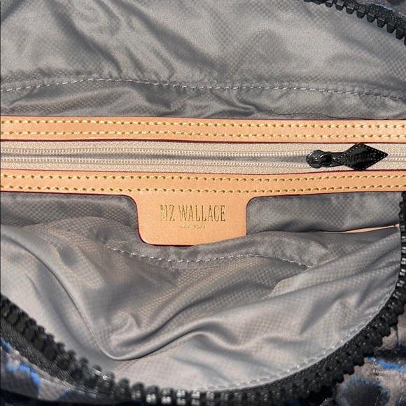 MZ Wallace Black and Blue Quilted Tote - Picture 7 of 7